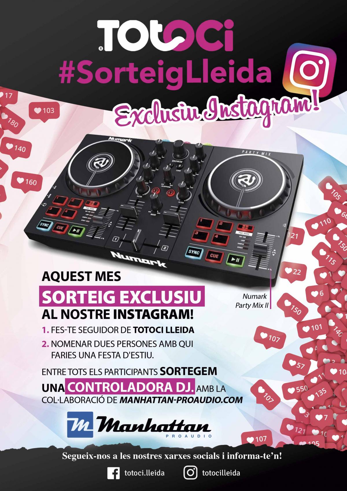 SORTEO TOTOCI LLEIDA JULIO 