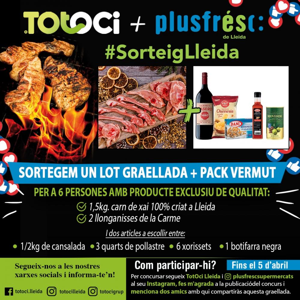 sorteig totoci lleida plusfresc